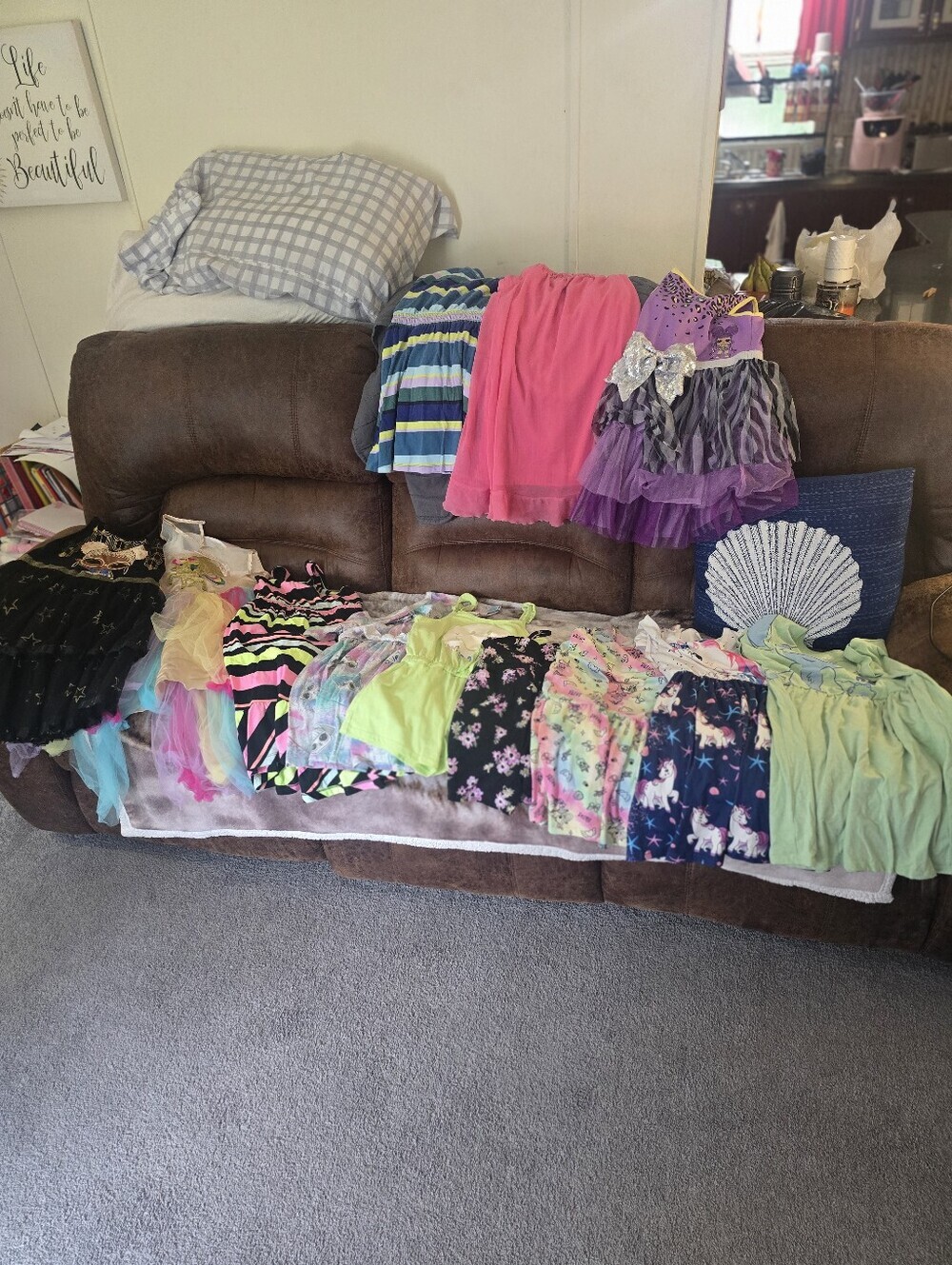 Girls Bundle Of Dresses/ Rompers Sizes 6-8